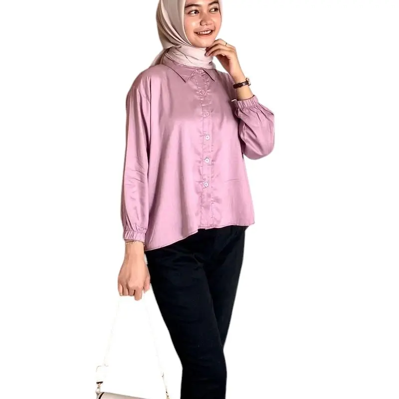KEMEJA WANITA ORI PREMIUM.ATASAN ABG BLUSE WANITA KEKINIAN ELEGAN 1