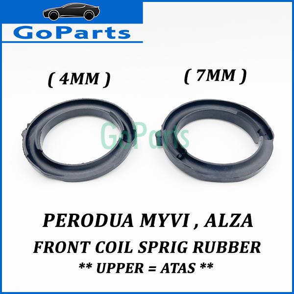 [1pc] Front Coil Spring Rubber Upper = Atas (Tebal 7mm / Nipis - TikTok ...