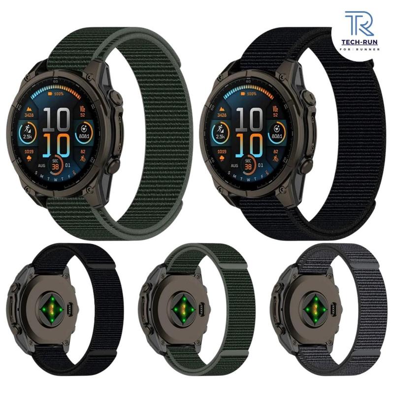 Dây Vải Nylon Cho Đồng Hồ Garmin Fenix/ Forerunner / Epix/ Quatix / Enduro 20mm…