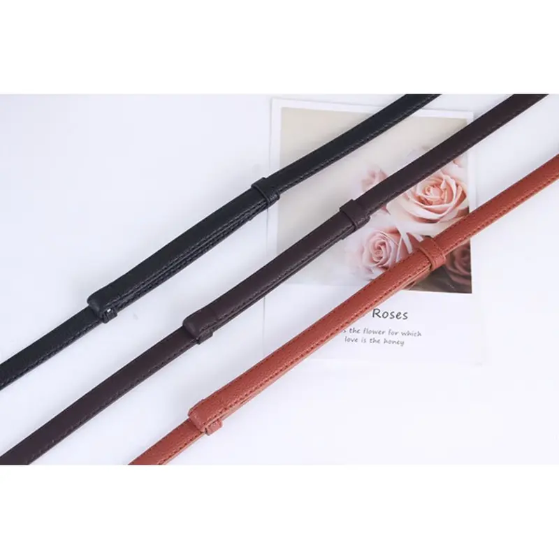 Gesper Kulit Wanita Sabuk Tali Ikat Pinggang Cewek Casual Import BT12 5