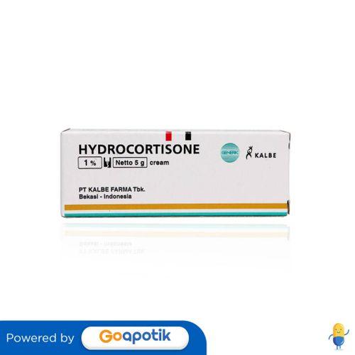 HYDROCORTISONE KALBE FARMA 1% CREAM 5 GRAM TUBE