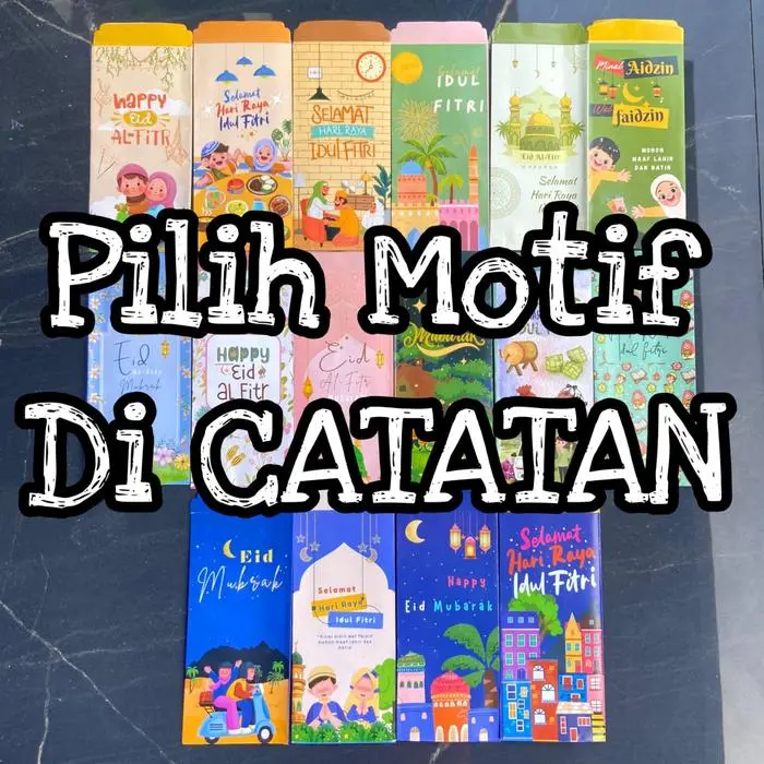 PILIH MOTIF DICATATAN