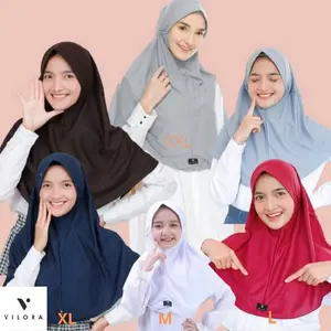 jilbab sekolah vilora original
