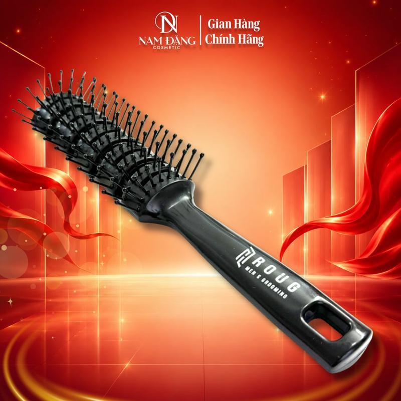Lược bán nguyệt ROUG - Chất liệu nhựa cao cấp, chống nhiệt tốt