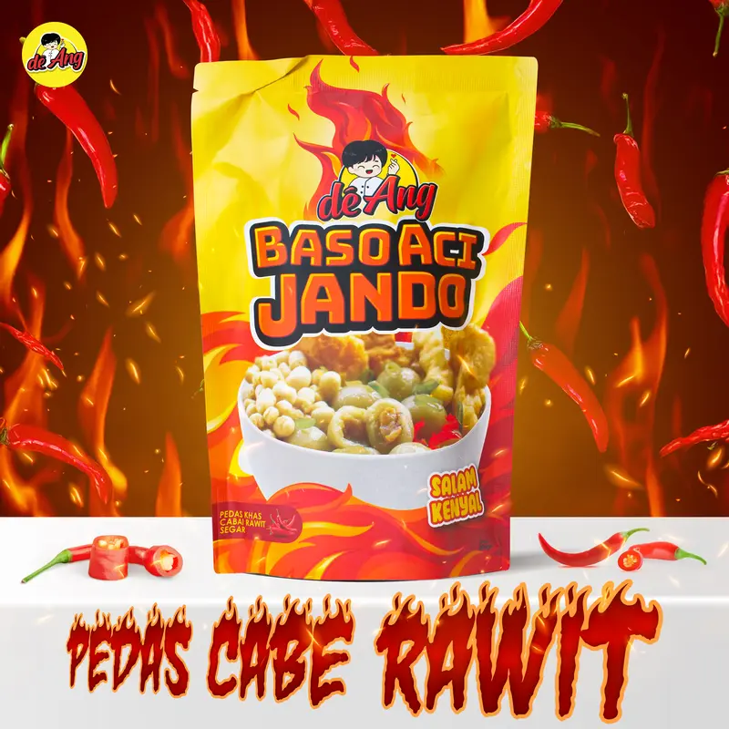 Bakso Aci Isi Tetelan Sapi Sambal Segar ( Makanan Pedas / Food Instan ) 0