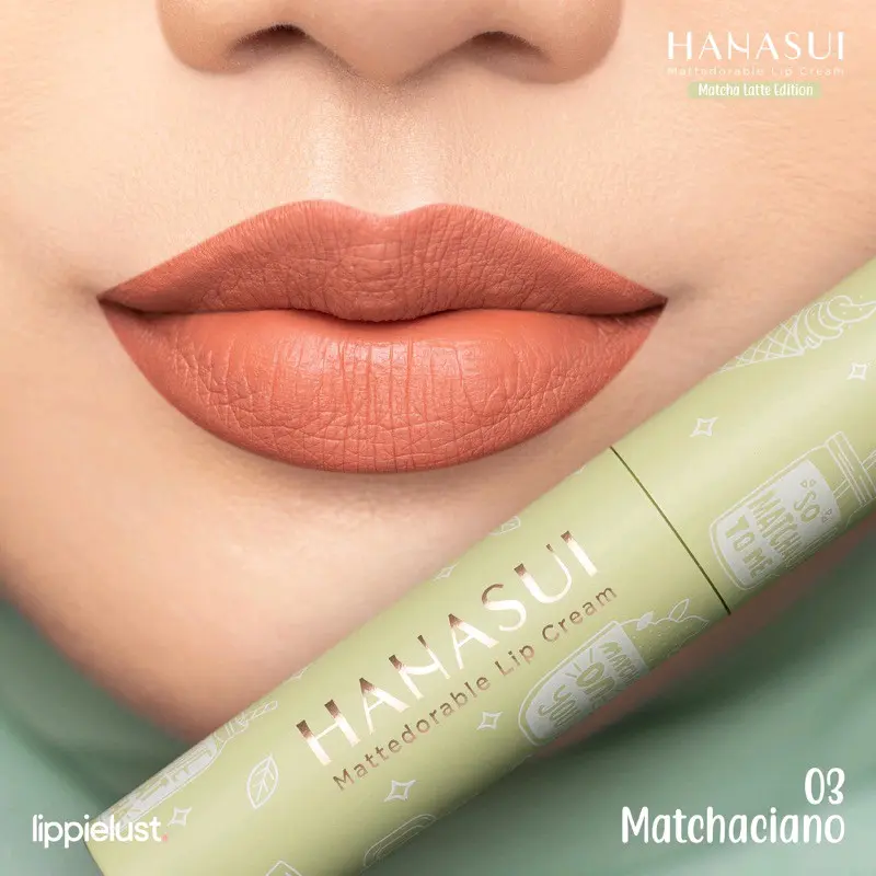 HANASUI LIP CREAM EDITION MATCHA 5