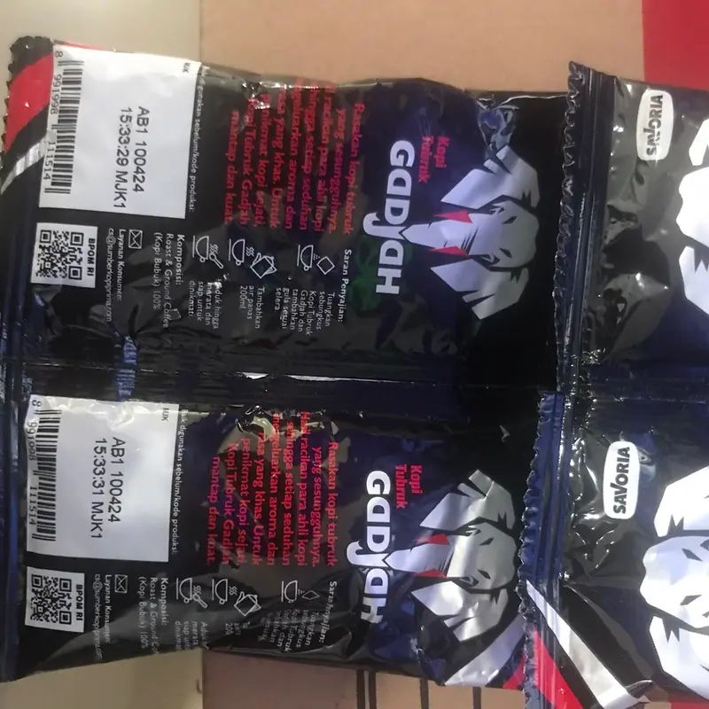 ￼KOPI TUBRUK GAJAH - KOPI BUBUK ASLI 1 RENCENG ISI 20 SACHET 6,5 gr Organik Alami Coffee Robusta 2