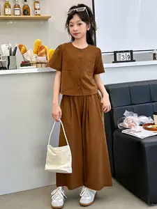 NISAGIRL-ONE SET ANAK CEWE USIA 4-15 TAHUN / BAJU SETELAN NEW CELECTION BAHAN LINEN CRINKLE/ADEM TIDAK PANAS