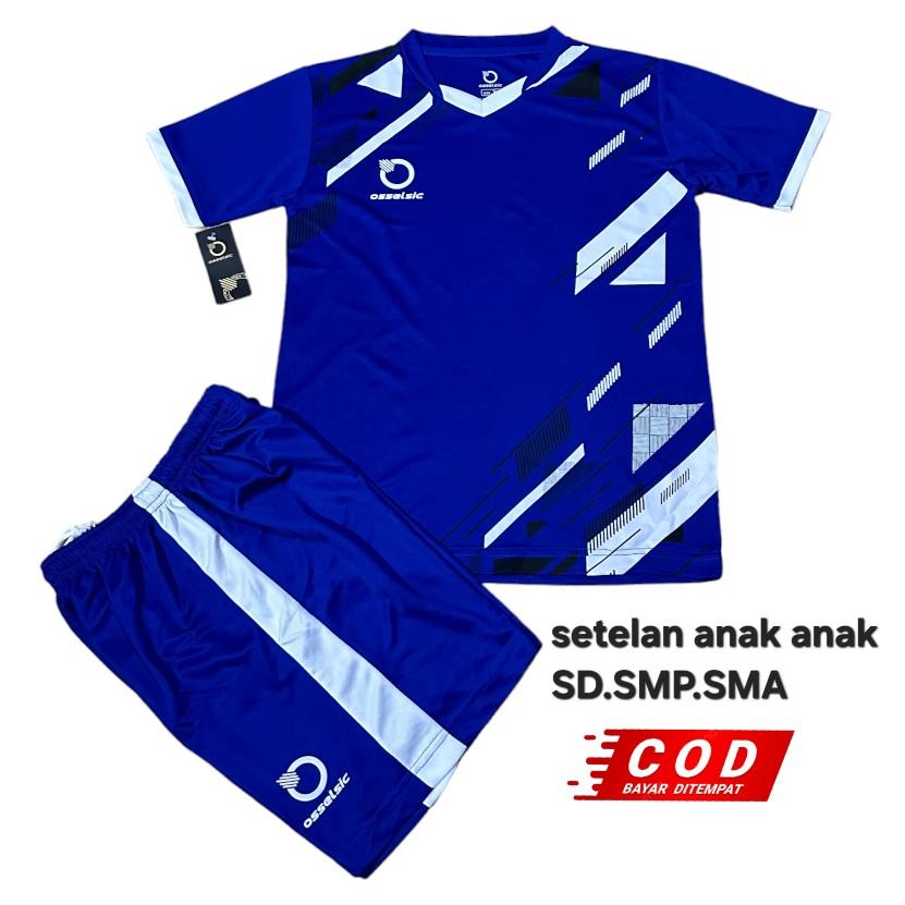 Baju olahraga Anak SD SMP SMA jersey tarkam Celana Pakaian Woven Yarn Dyed Fabric Cepat Kering Setelan Outdoor