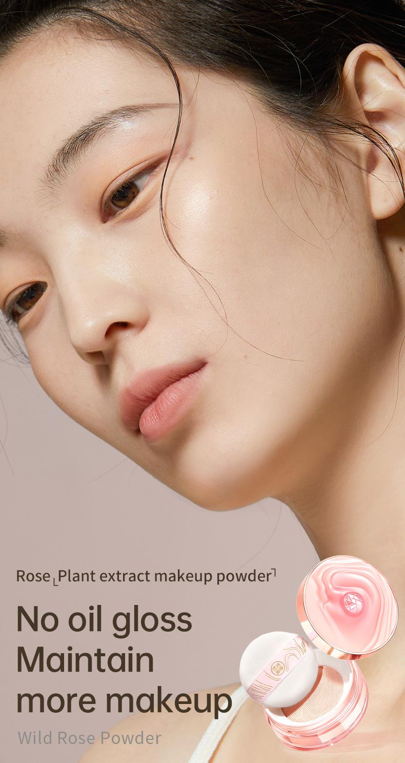 Product Introduction of MEIKING Lightweight Matte Loose Powder Setting powder 7g Oil control Waterproof 0
