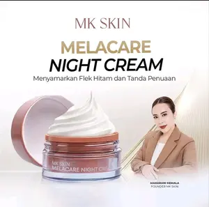 MELACARE NIGHT CREAM MK SKIN Melembutkan Wajah