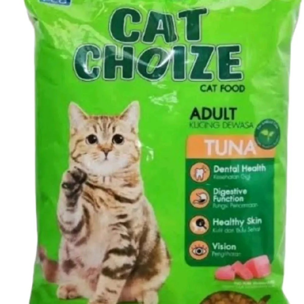 Makanan Kucing Dewasa Cat Chois Rasa Ikan Tuna