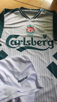 Product Review of JERSEY FANTASI LIVERPOOL 1994 AWAY from O**️ 0