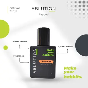 Parfum Ablution Raudah Daun Bidara Herbal Alami Non alkohol