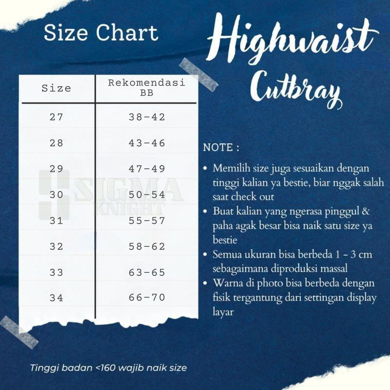 Highwaist Cutbray Jeans Retro 114 - Celana Jeans Cutbray Premium Wanita Panjang Cutbray Retro Jeans Vintage 2
