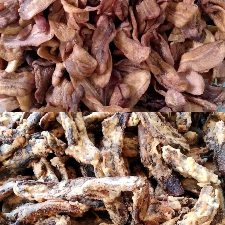 paket bundling 1 kg keripik pisang madu 500 gr dan sale jari pisang ambon Camilan