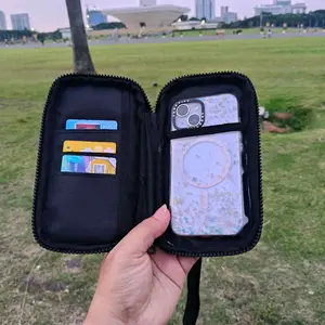 tas hp Dompet hp Hanging Wallet Gantung Leher HP Kartu Koin Uang Paspor Selempang Pria Wanita Serbaguna jw