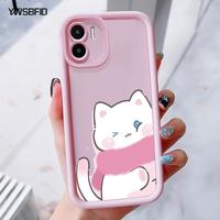 Gambar YWSBFID Casing Hp untuk Xiaomi Redmi A1 A2 Case Pola Kucing Putih Kasing Anti Drop Silikon Softcase Casing - Gaya1, Redmi A1 dari YWSBFID MALL Kab. Tangerang 3 Tokopedia