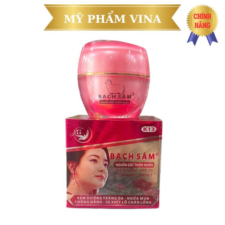 ( K13 ) Kem Bạch Sâm hỗ trợ dưỡng trắng da 40g