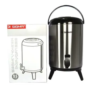Sigma Jumbo Jar 9.5 Liter Stainless Steel BPS-1000 - 1 pc