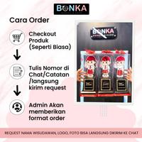 Gambar BONKA Piala Akrilik Wisuda/Kelulusan Sekolah SD Costum, Nama, Foto, Dan Logo - Free Box Mika - Cowo dari Bonekahandmadesukasuka Kab. Sukoharjo 3 Tokopedia