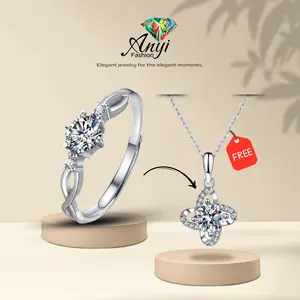 [01A+73C]buy 1 get 1 cincin princess model kecil dan simpel bahan logam nickle silverr ukuran adjustable