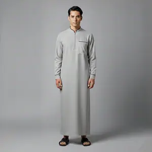 Jubah royyan Jubah pria muslim 2026 Gamis Umroh Pria Jubah Gamis Pria Arab Dewasa Baju Gamis Pria Terbaru 2026 Baju Gamis Cowok Terbaru 2026 Jubah Pria Terbaru Baju Koko Terlaris 2026 Bonus 1 Pcs Peci plus 1 Tasbih Size M-5XL COD