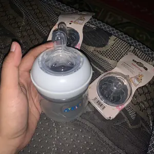 Sakumini Aksesoris Baby Natural Milk Feeding Dot Botol Susu Bayi Newborn