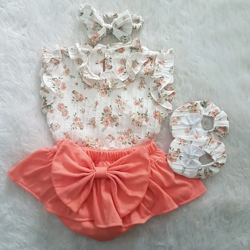 Baju Bayi Cutie Overall Bloomer set 4