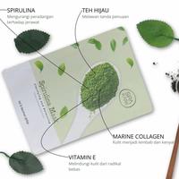 Gambar Masker Wajah Tiens SPAKARE Spirulina - untuk Perawatan, Membersihkan, Menyegarkan, Mengencangkan Kulit - mengandung Vitamin E Hijau Berjerawat dari Super Health Store Kab. Bandung 3 Tokopedia