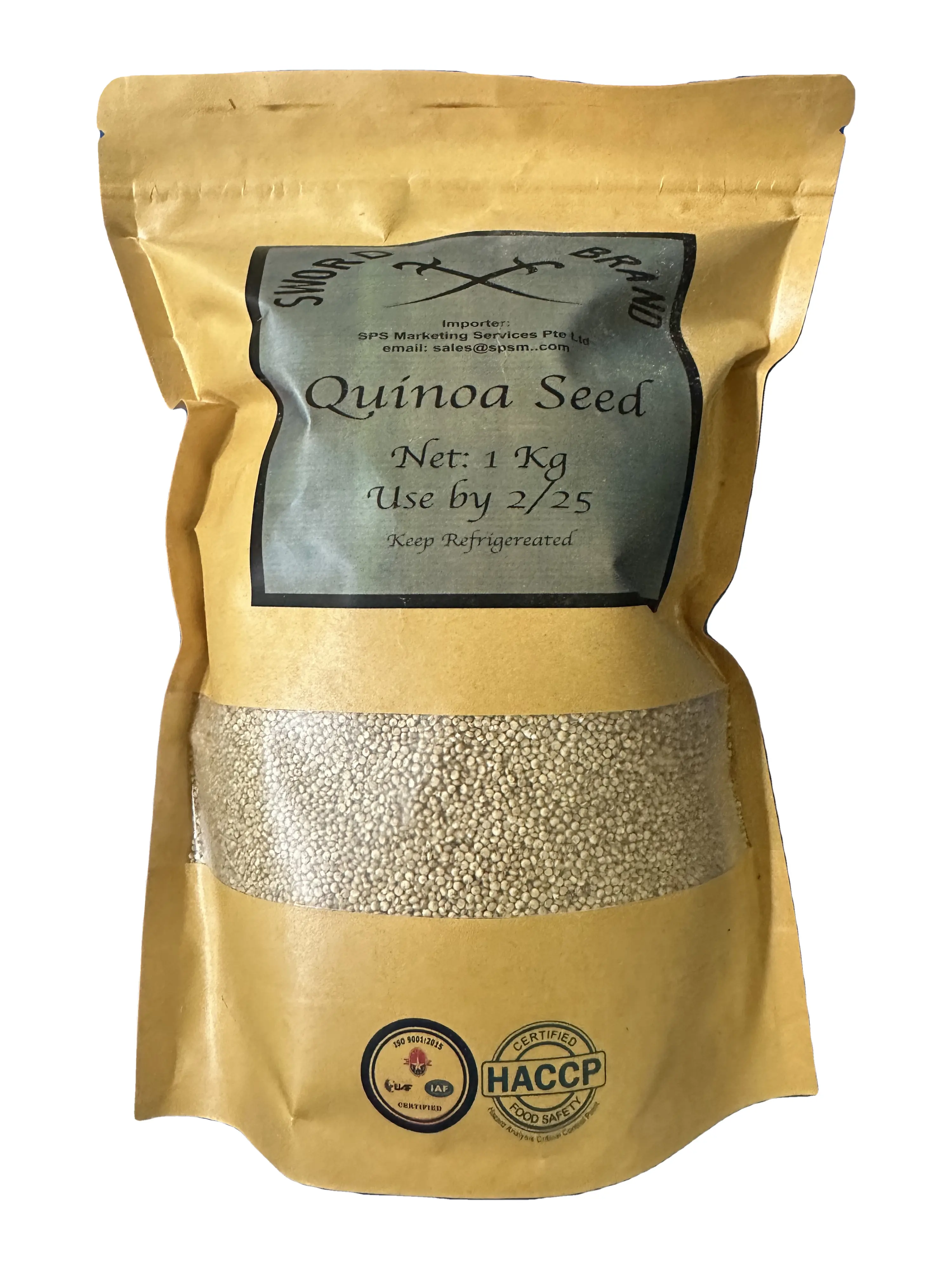 Sword Brand Quinoa seed  1 kg bag new stock current crop