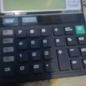 SJT - Kalkulator 12 Digit Check GTTTZEN CT-512 Calculator Check Dual 2 Power