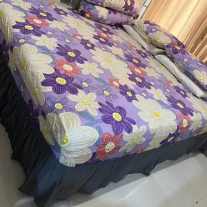 Bedskirt Rumbai Renda Kolong Kasur dengan Desain Elegan untuk Tampilan Kamar yang Menarik -