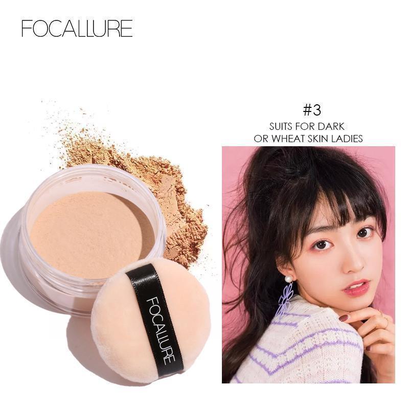 FOCALLURE Super Fine Loose Setting Powder 6