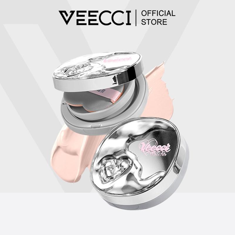  VEECCI Cushion BB kem lót Cấp Ẩm Kiềm Dầu Lâu Trôi Suốt 24h Độ Che Phủ Và Chống Thấm Nước Cao10g 4.5g 