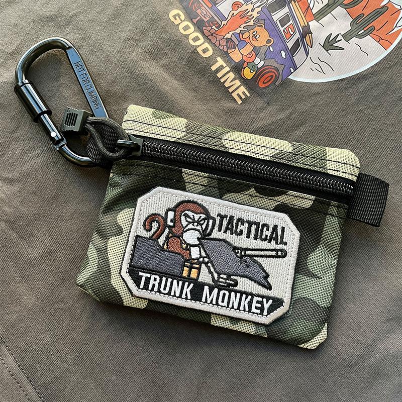 Ví Phong Cách Nhật Bản, Hợp Xu hướng, Không Thấm Nước, Dành Cho Nam Và Nữ, ví đựng tiền Xu Mini, Chủ Thẻ Thường Ngày Túi Tiền Xu, Túi Ly Hợp, Có Túi Khóa Kéo