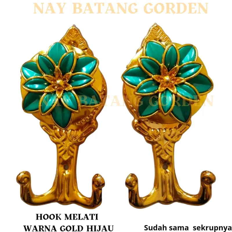HOOK MOTIF MELATI/CENTOLAN TALI GORDEN MOTIF MELATI.jendela gorden indor tirai bambu 6