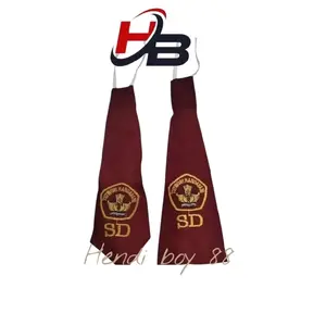 Dasi bordir SD putera & puteri bordir sedang