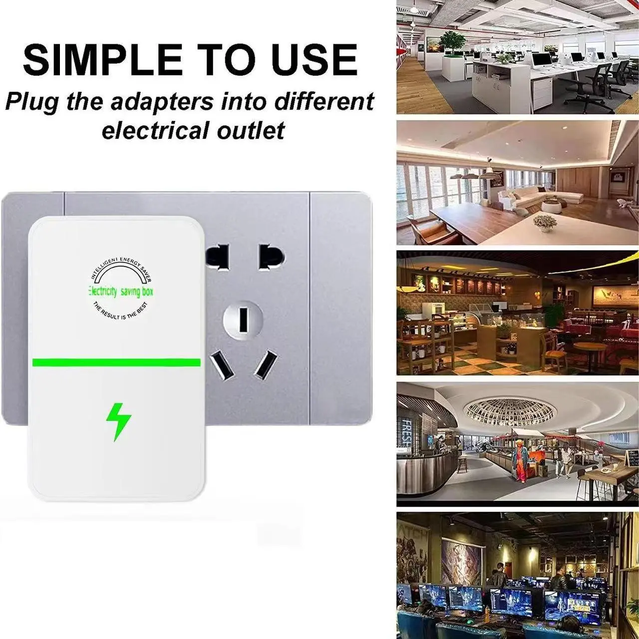 Household power saving king, intelligent energy-saving equipment, high-efficiency power-saving mode, multi-scene application, quickly reduce power consumption, ensure stable operation of electrical