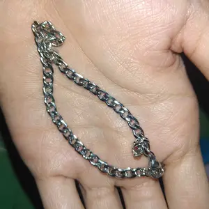 Kalung Smile Necklace Cross Galaxy Star Bintang Pendant Korea Style Perak Silver Pria Wanita