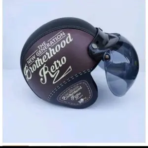 HELM BOGO DEWASA RETRO KULIT SNI DEWASA FULL MOTIF MURAH