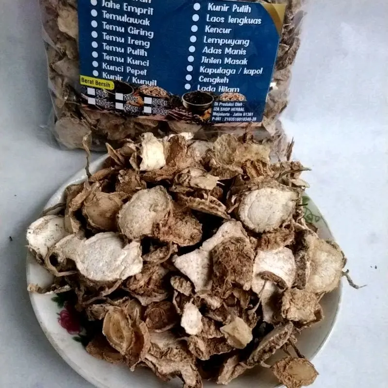 Kunci Pepet / Temu Rapet iris kering 250/500gr 1