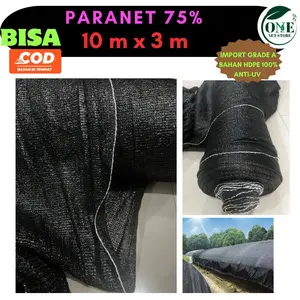 JARING PARANET 75 % | SHADING NET | ANTI UV | KUALITAS IMPORT | GRADE A | 10M X 3M