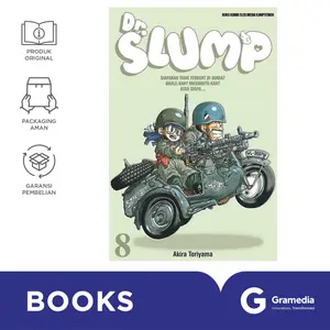 Buku Dr. Slump 08 (Akira Toriyama)