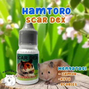 Hamtoro Scar Dex Obat Hamster Kudis/Scabies Anti Infeksi