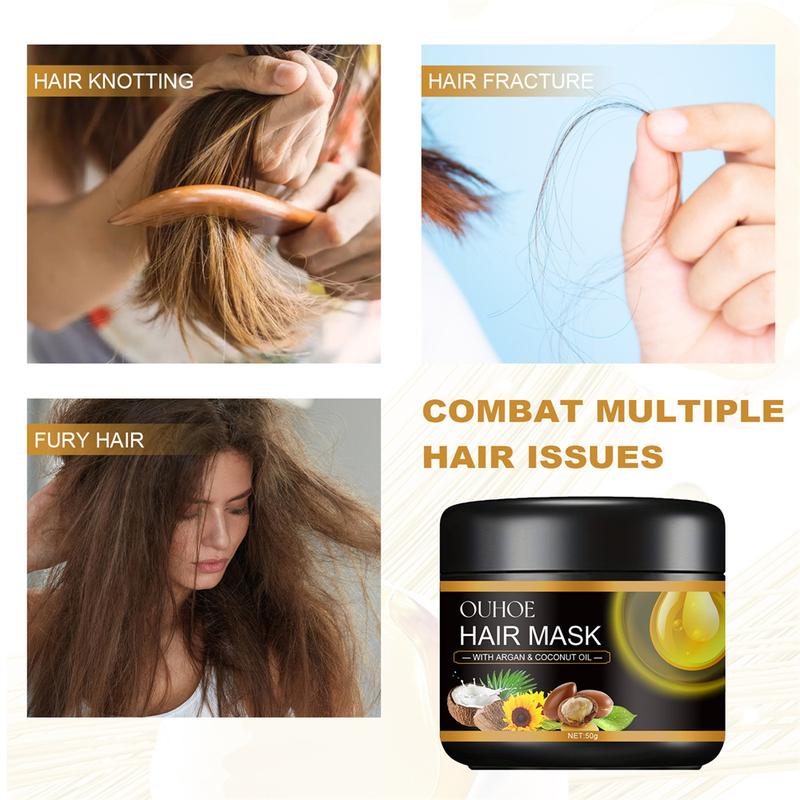 Product Introduction of 50g Collagen Hair Mask Repair Dry & Frizzy Hair Deep Moisturising & Smoothing Hair Treatment Hair Mask 23