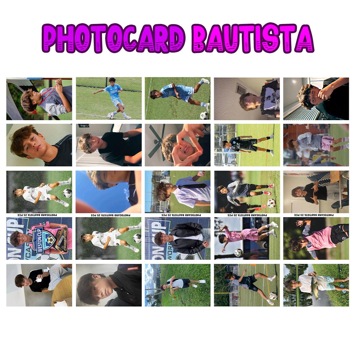 Photocard Bautista Isi 25 pcs Unoffical Buatan Fans Idola Inter Miami