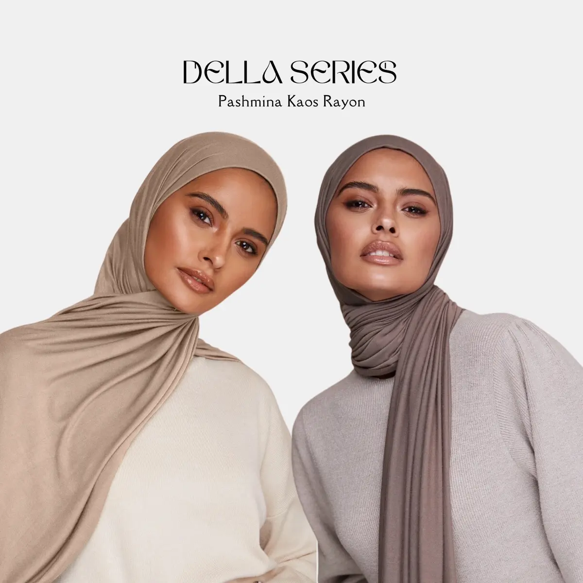 Glamour Hijab - Nazla Series ( Pashmina Inner Jersey + Ciput Rayon ) BELI 3 LEBIH HEMAT
