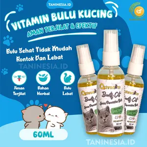 Serum Vitamin Bulu Kucing Anti Rontok Dan Jamur Suplemen Bulu Agar Lebat Dan Panjang Ampuh Manjur Untuk Anabul Kitten Kucing Dewasa