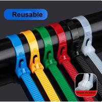 Gambar TaffGUARD Kabel Ties Zip Cable Organizer Reusable 8x150mm 100 PCS - Z815 - Hitam dari Taffware Official Store Kota Administrasi Jakarta Barat 5 Tokopedia